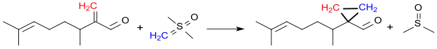 Synthese von Alkenylcyclopropancarbaldehyden als Duftstoffen
