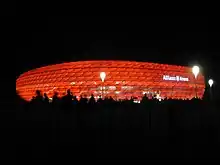 Die Allianz Arena in München 2022 und 2024 Spielort