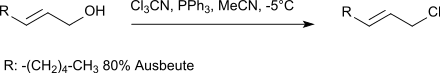 Allylchloride via Allylalkohole