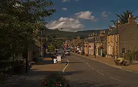 Straßenzug in Alness