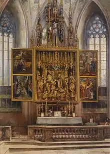 Michael Pacher, Hochaltar in St. Wolfgang, 1471