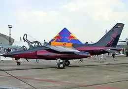 Alpha Jet von Flying Bulls auf der ILA 2002