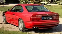 Alpina B12 5.7, Heckansicht