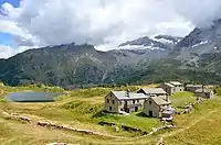 Alpsiedlung Hopsche mit Hopschusee