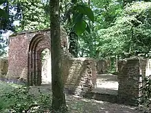 Kirchenruine in Alt Jabel