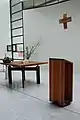 Altar und Ambo der Evangelischen Kirche, Immenstadt