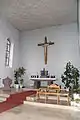 Altarraum der Kirche Mariä Geburt in Winkels