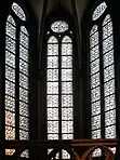 Um 1270: Grisaillefenster der Chor-Apsis