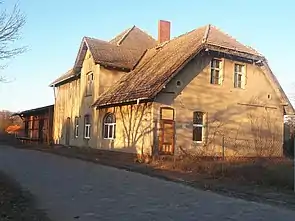 Ehemaliges Bahnhofsgebäude (2022)