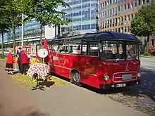 Saturn II Reisebus; Oldtimer der Verkehrsbetriebe Hamburg-Holstein (VHH)