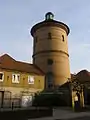 Der Alte Wasserturm von vorne