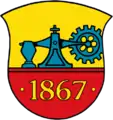 Altes Wappen von Kattowitz, bis 1905 in Gebrauch