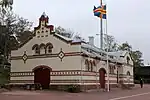 Altes Zollhaus am Fährhafen in Mariehamn