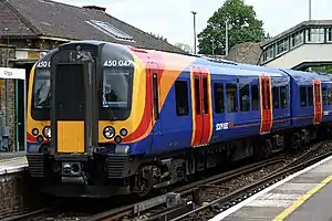 Britische Klasse 450 der South West Trains