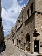 Die Ritterstraße in der Altstadt