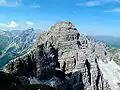 Blick Richtung Marchreisenspitze