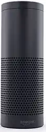 Schwarzes Amazon Echo der 1. Generation
