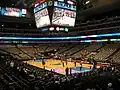 Innenraum bei einem Spiel der Dallas Mavericks