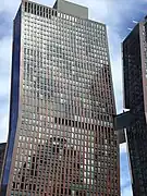 Kupferne Südfassade von American Copper West