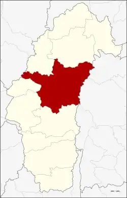 Karte von Phetchabun, Thailand, mit Mueang Phetchabun