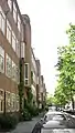 Fassade in der Bronckhorststraat, 2011