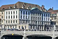 Waisenhaus vom Limmatquai aus gesehen