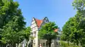 Perspektive mit Blick auf das Dach