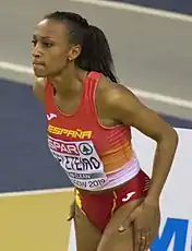 Auch die spanische Bronze­medaillen­gewinnerin Ana&nbsp;Peleteiro stellte einen neuen Landesrekord&nbsp;auf