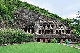 Undavalli Höhlen in Vijayawada, 4.–5.&nbsp;Jahrhundert