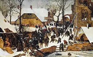 Die Anbetung der Könige im Schnee (Pieter Bruegel der Ältere)
