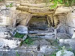 Reste der Nekropole von Lappa