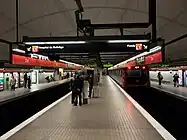 Clot, Barcelona;Station mit sogenannter Spanischer Lösung