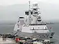 Bug der Andrea Doria mit dem Stern als Galionsfigur