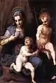 Madonna mit Kind u. Johannes dem Täufer