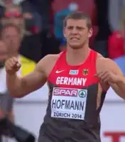 Andreas Hofmann, späterer Vizeeuropameister (2018), belegte Rang neun