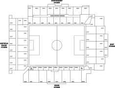 Tribünenplan (bis 2016)