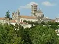 Kathedrale im Stadtbild