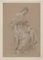 Angelika Kauffmann: Vorstudie zur Personifikation der Musik, um 1792