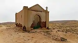 Vermutlich um 1894 errichtete Kapelle in Bentiaba