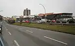Anstieg der West- gegen die Ostfahrbahn