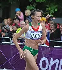 Anikó Kálovics kam in ihrem Vorlauf auf den zwölften Platz und schied damit&nbsp;aus