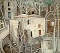 Weiße Bäume in Positano, 1925, Hamburger Kunsthalle
