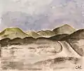 Dünenlandschaft, 1932/1933, Privatbesitz