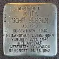 Anita Schönberger vor der Herderstraße&nbsp;7