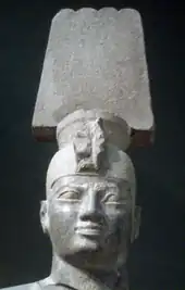 Kopf der Kolossalstatue vom Berg Barkal