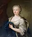 Karl Christians Schwiegermutter Anne, Princess Royal und Prinzessin von Oranien (1709–1759), älteste Tochter König Georgs II.