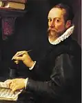 Porträt eines Musikers (Claudio Merulo ?), Museo di Capodimonte, Neapel