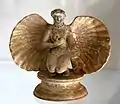 Terrakotta mit der Geburt der Aphrodite aus der Muschel (Unteritalisch, 4. Jahrhundert v. Chr.)