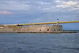 Fort Andirrio vor der neuen Brücke