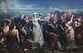 Antoine-Jean Gros: Embarquement de la duchesse d’Angoulême à Pauillac (Öl auf Leinwand, 1818)
